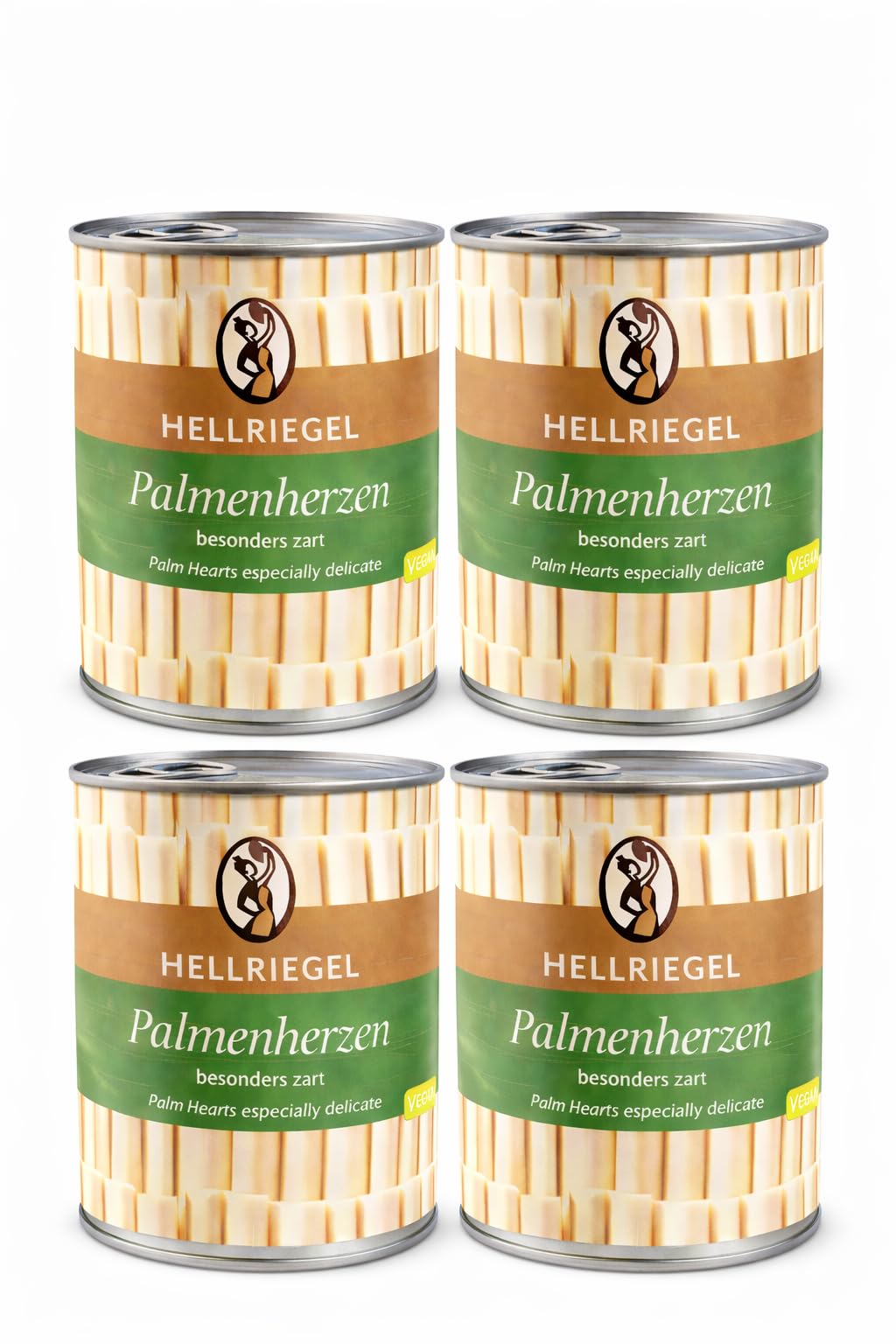minafood Bundle für Palmenherzen 2er 4er 6er Set + Notizblock