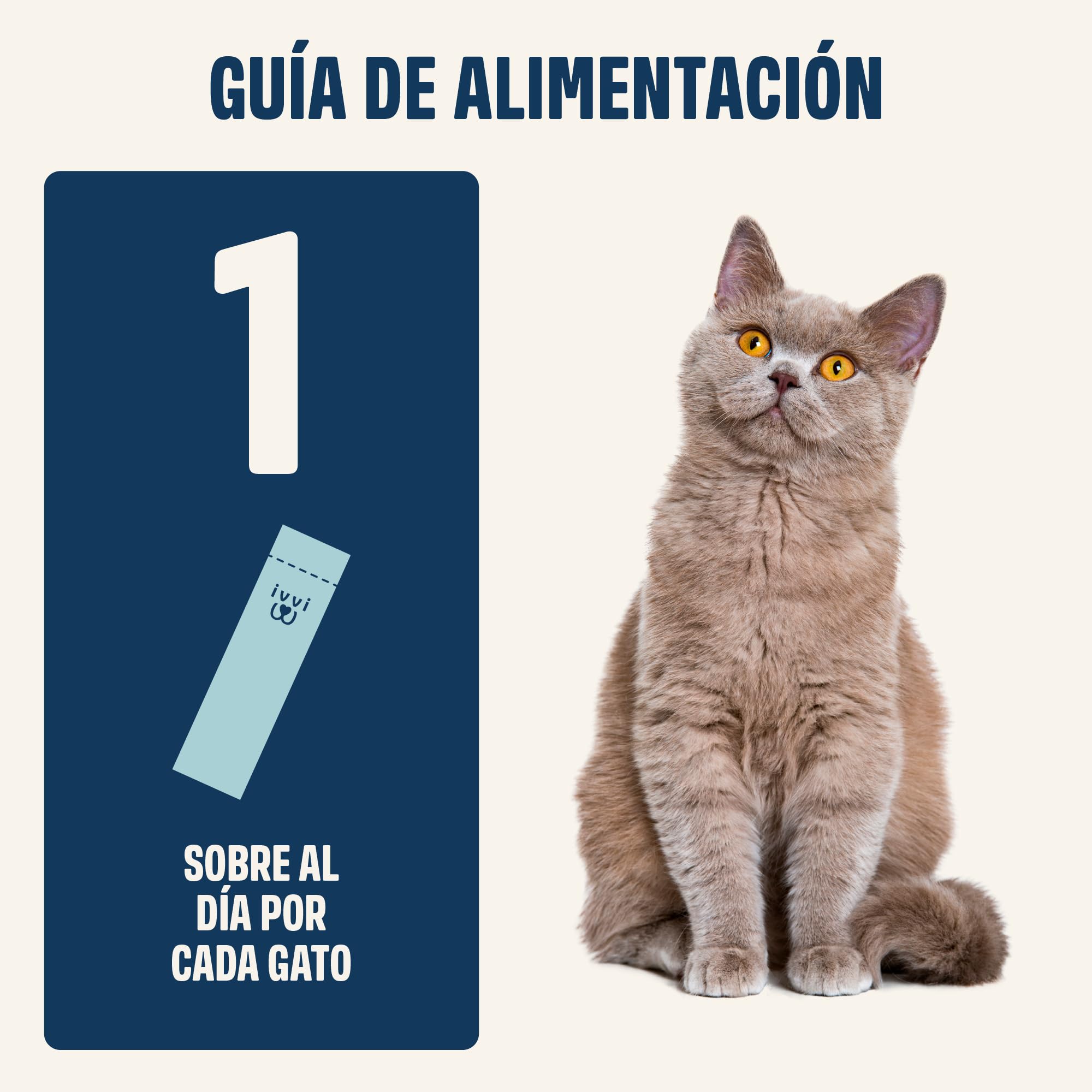 ivvi Hip & Joint Essence para Gatos – Crema Funcional para Las Articulaciones con Glucosamina, Condroitina, Mejillón de Labios Verdes y Aceite de Salmón – Ayuda Articular – 30x15g – con Atún Real