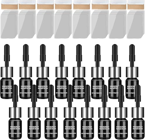 Miniatura 10 de Líquido de reparación de vidrio nano, líquido de reparación de vidrio nano, kit de reparación de parabrisas para chips y grietas, kit de reparación
