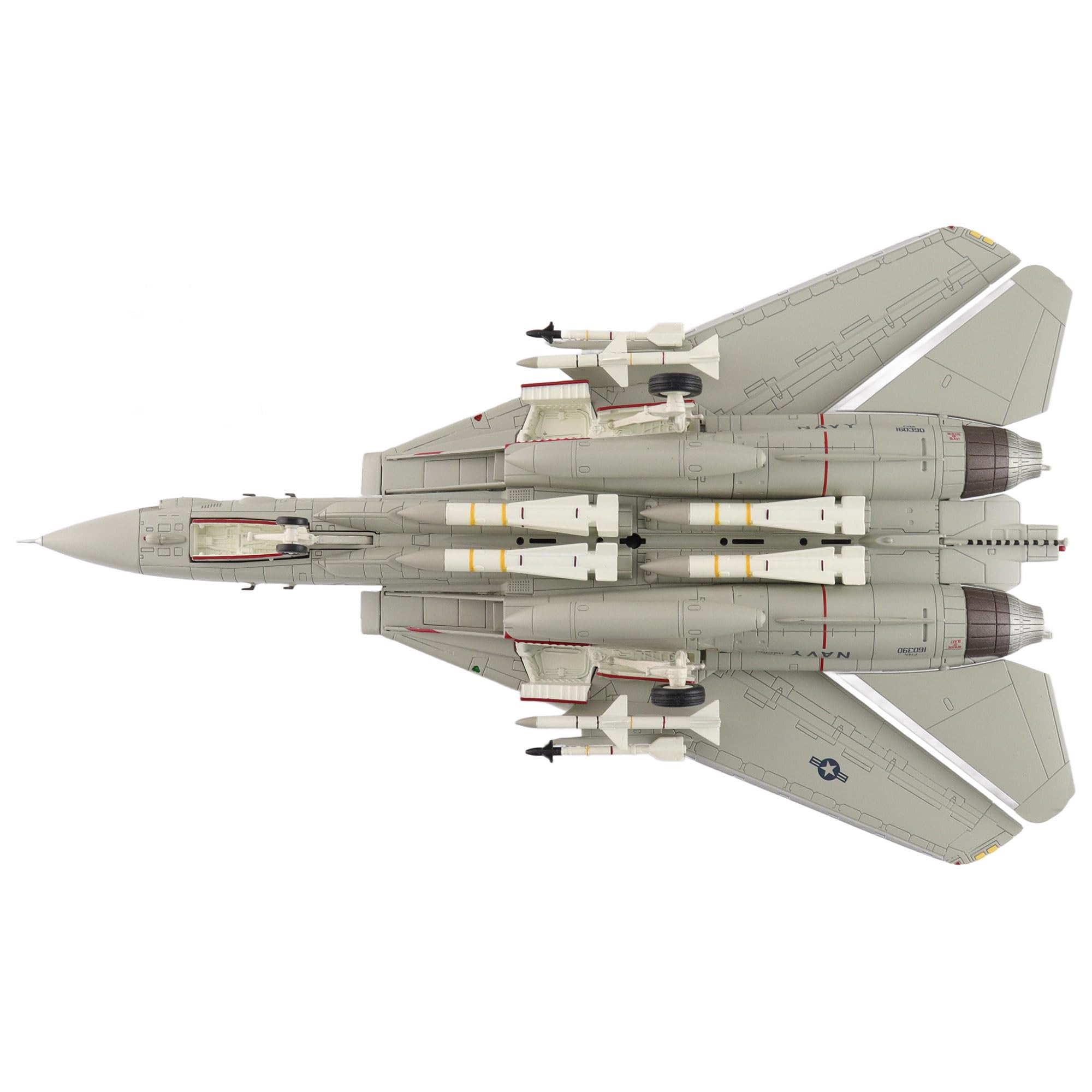 Hobby Master | Replika samolotu wojskowego w skali 1:72 | F-14A Sukhoi Killer 160390, VF-41, USS Nimitz, luty 1982 | Model HA5257