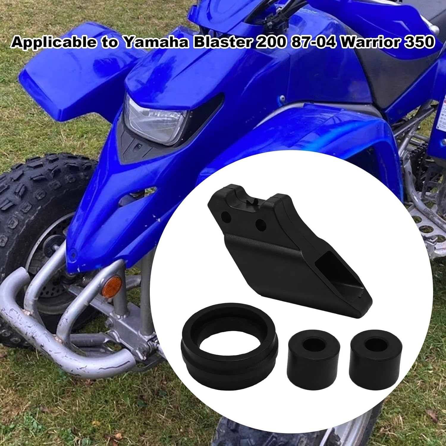 Chain Roller and Guide Complete Kit Replacement for 1987-2004 Yamaha Warrior 350 YFM350, for 1988-2006 Yamaha Blaster 200 YFS200