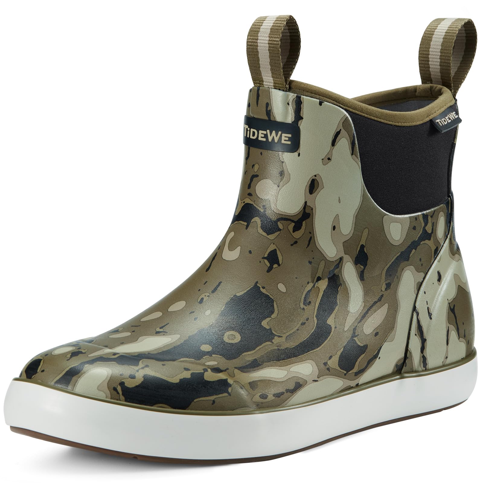 TIDEWE Deck Boots for Men, Waterproof Fishing Boots
