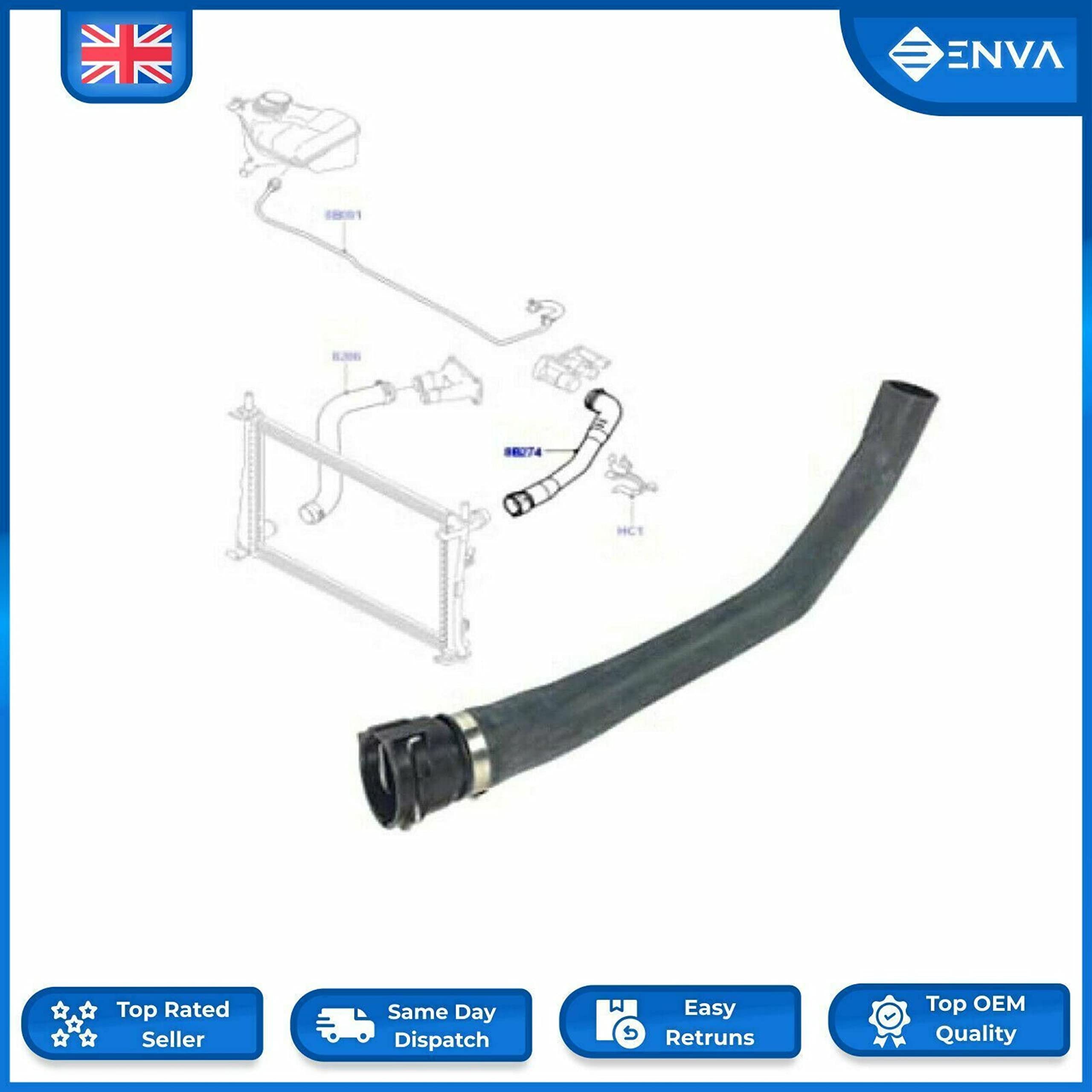 Tubo Radiatore Acqua Per Ford Fiesta, Peugeot Bipper, Suzuki Liana | Ricambio Compatibile - Foto 10