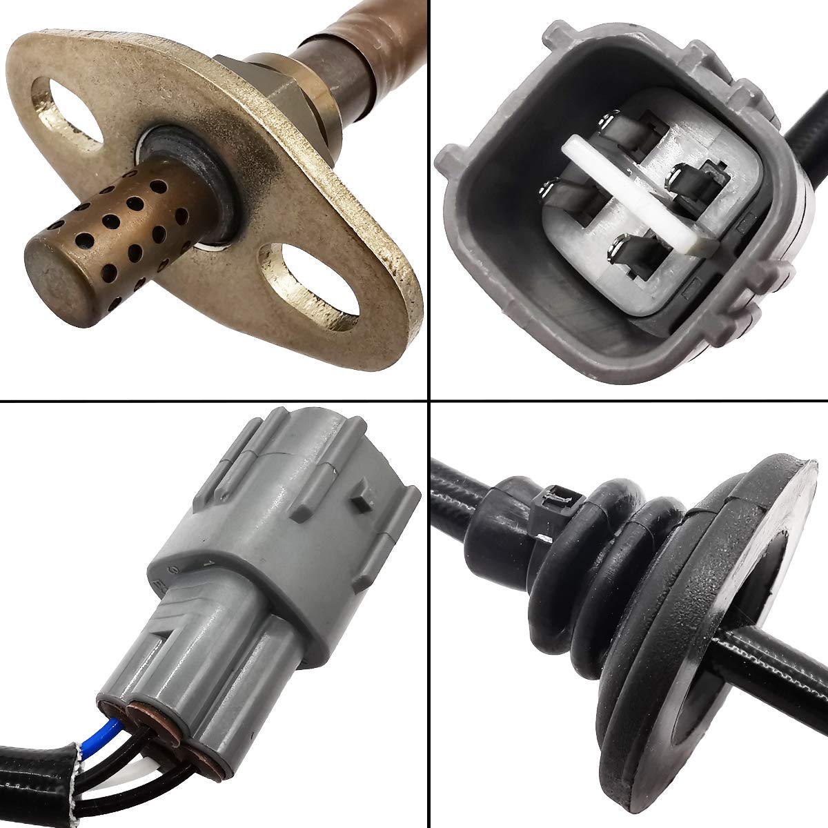 2Pcs 234-9001 234-4189 Upstream Downstream Oxygen O2 Sensor for Toyota Tacoma 2.7L-L4 2.4L-L4 3.4L-V6 2000 2001 2002 2003 2004 89467-34021 89467-35030 89465-09330