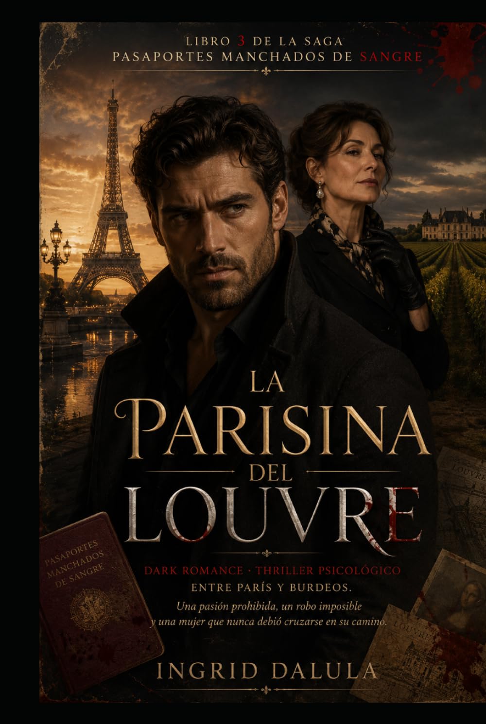 La Parisina del Louvre: Dark Romance · Thriller Psicológico entre París y Burdeos. Una pasión prohibida, un robo imposible y una mujer que nunca debió ... su camino. (PASAPORTES MANCHADOS DE SANGRE)