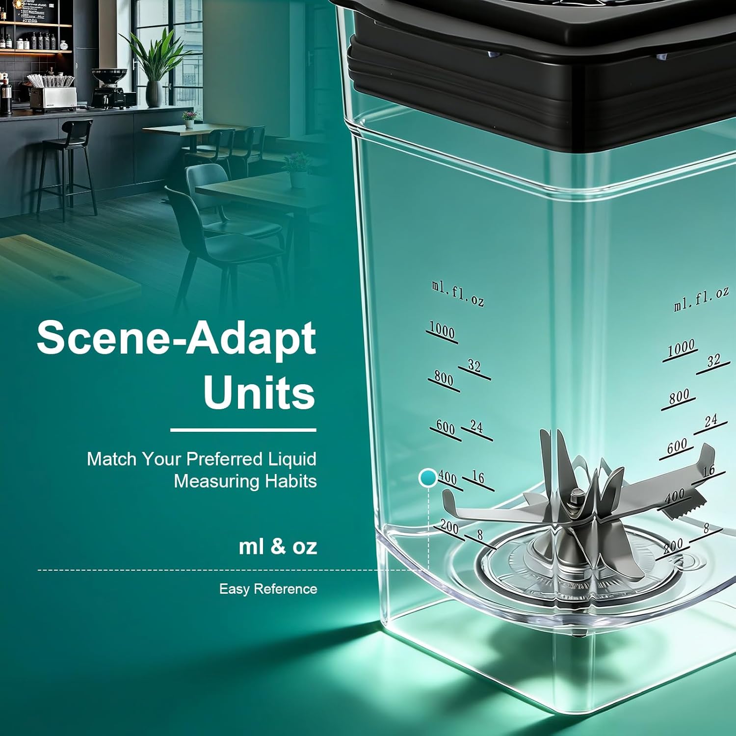 1.8L Soundproof Smoothie Machine, 2600W 110V Commercial Smoothie Maker Blender Fruit Juicer Smoothies Maker Mixer Countertop Blender with Soundproof Cover for Puree, Ice Crush, Shakes