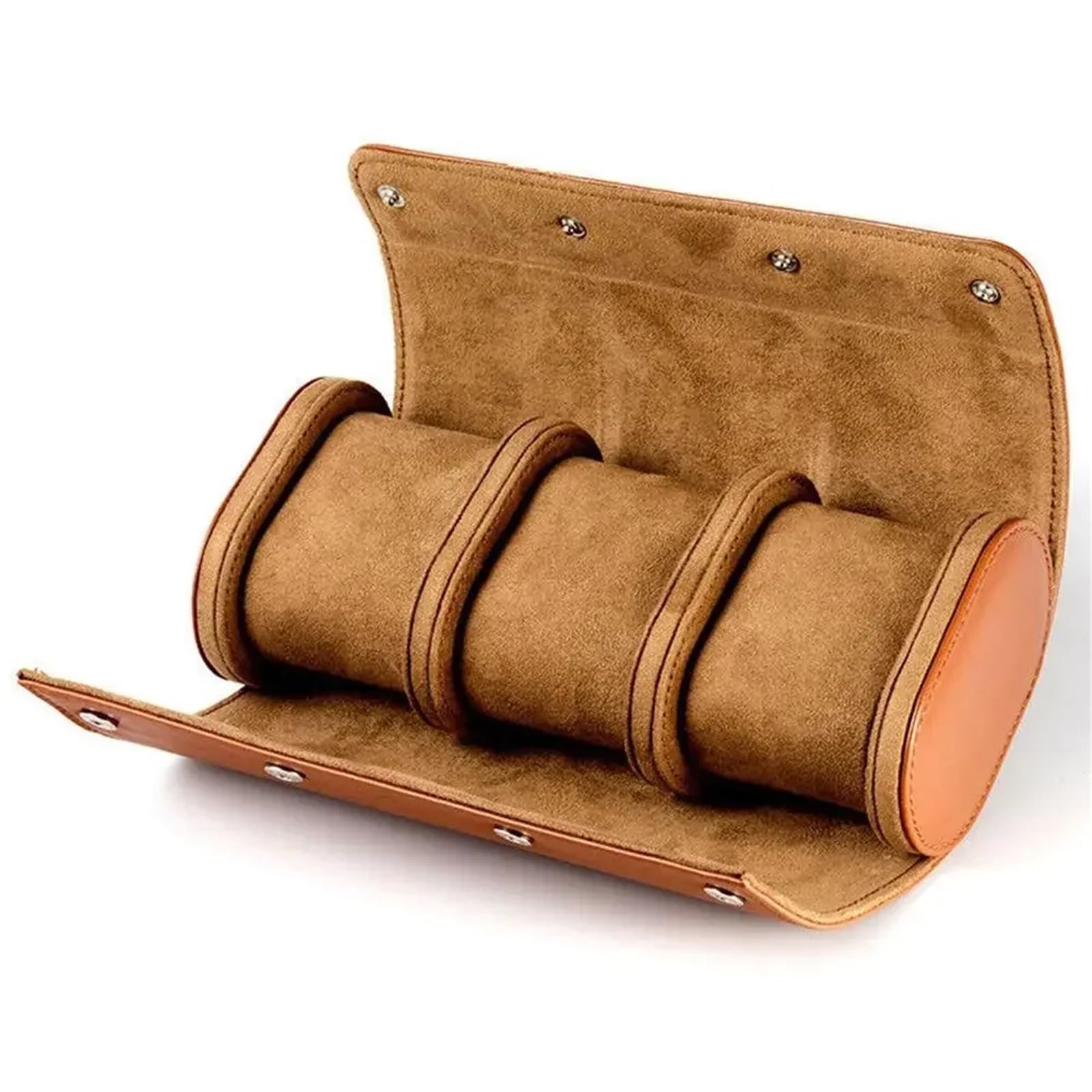 2 Scomparti for Orologio Con Slot 1/2/3 Per Orologi | Custodia da viaggio portatile da trasporto, custodia da viaggio, in pelle PU, flanella, regalo