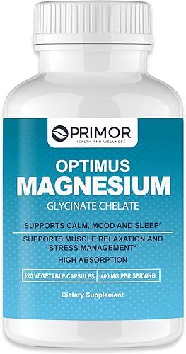 Glicinato de magnesio (quelato) Alta absorción Sin OGM Vegano Apoya la calma, el estado de ánimo y el sueño Apoya la relajación muscular y el