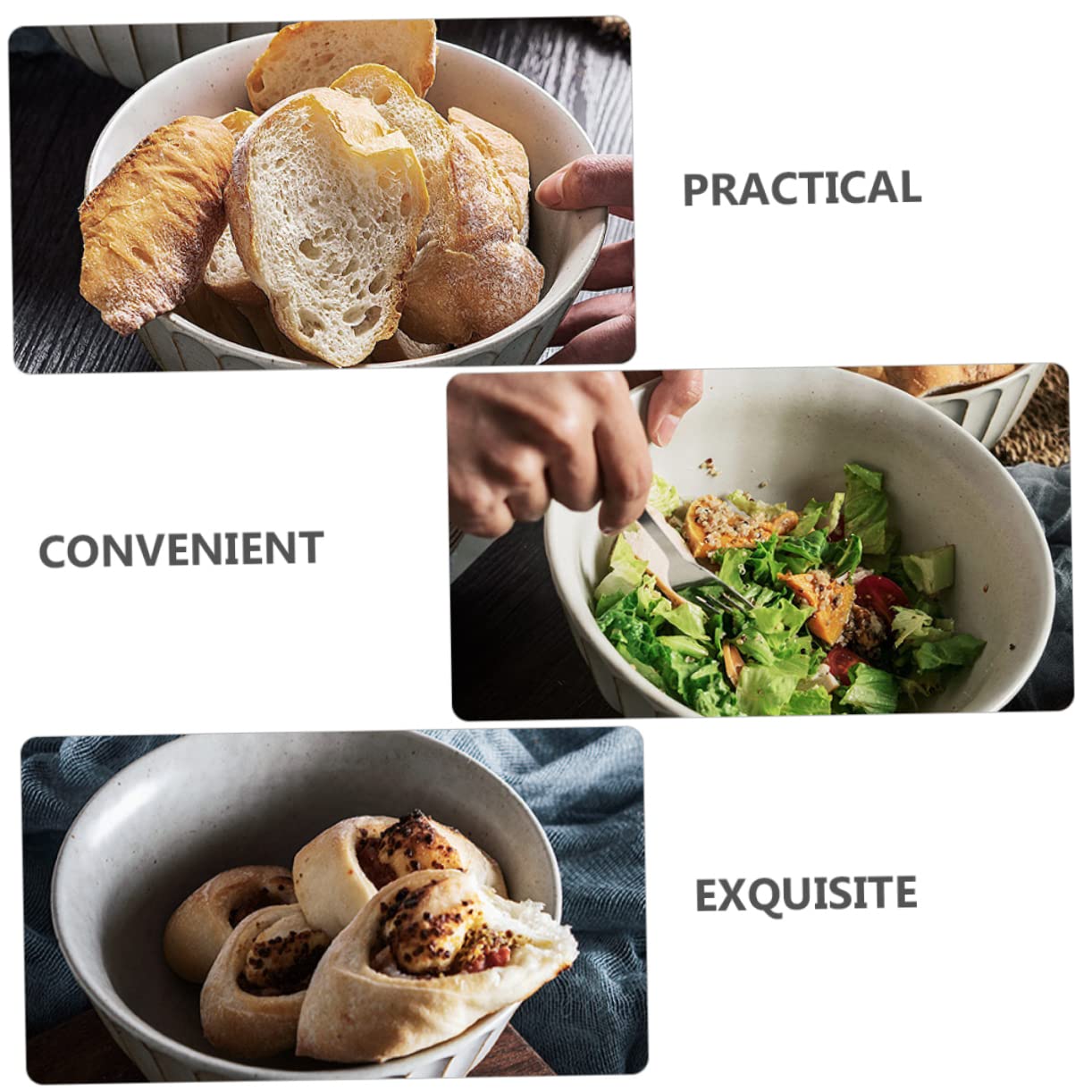 Cabilock 1 Cuenco De Cerámica Para Sopa Cuenco De Fideos De Estilo Japonés Para Vajilla De Cocina Mantiene Una Gran Capacidad Para Sopas Ensaladas Y Fideos