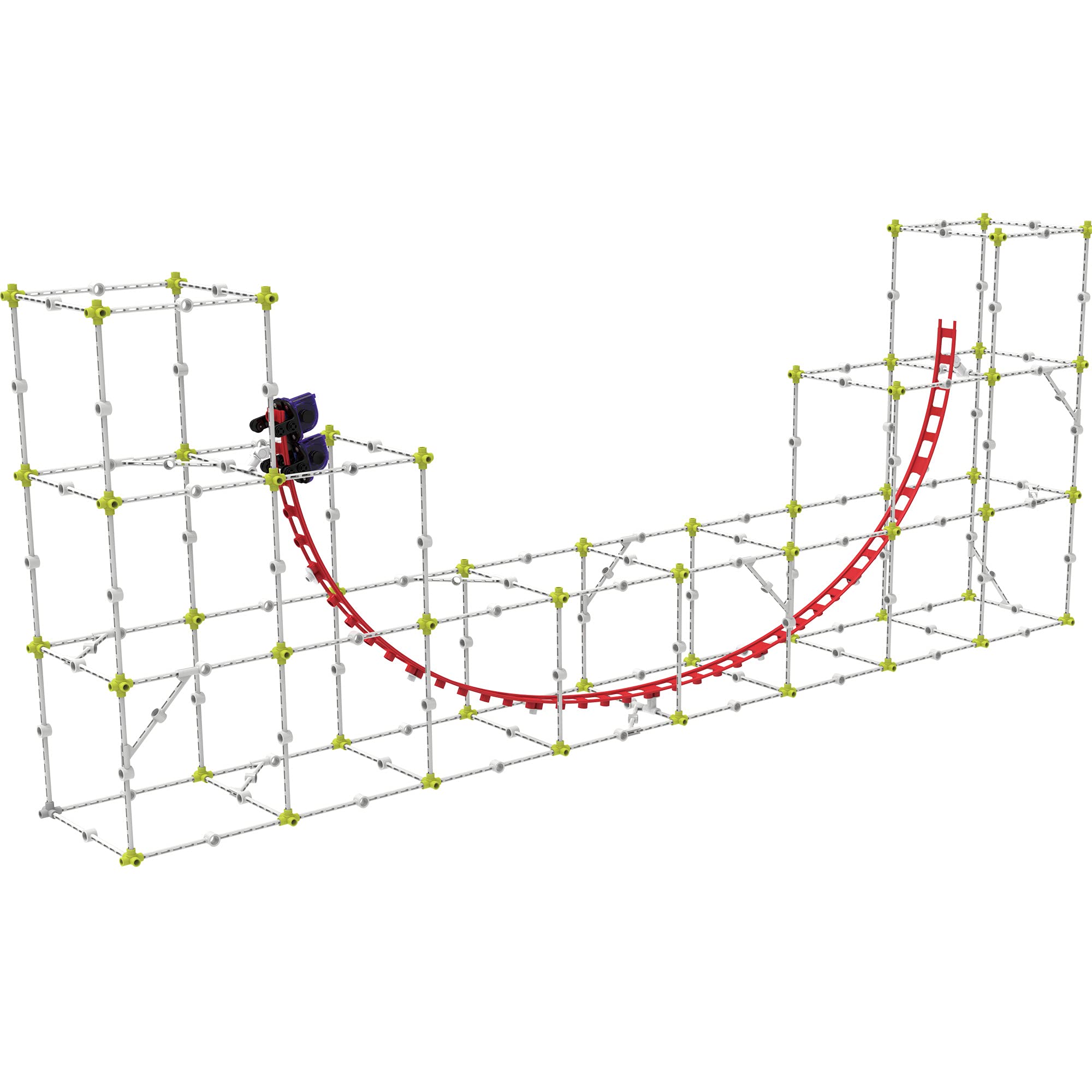 Thames & Kosmos, 625417, Roller Coaster Engineering, The Physics of Forces and Fun, Build Your Own Working Roller Coaster, Ages 8+