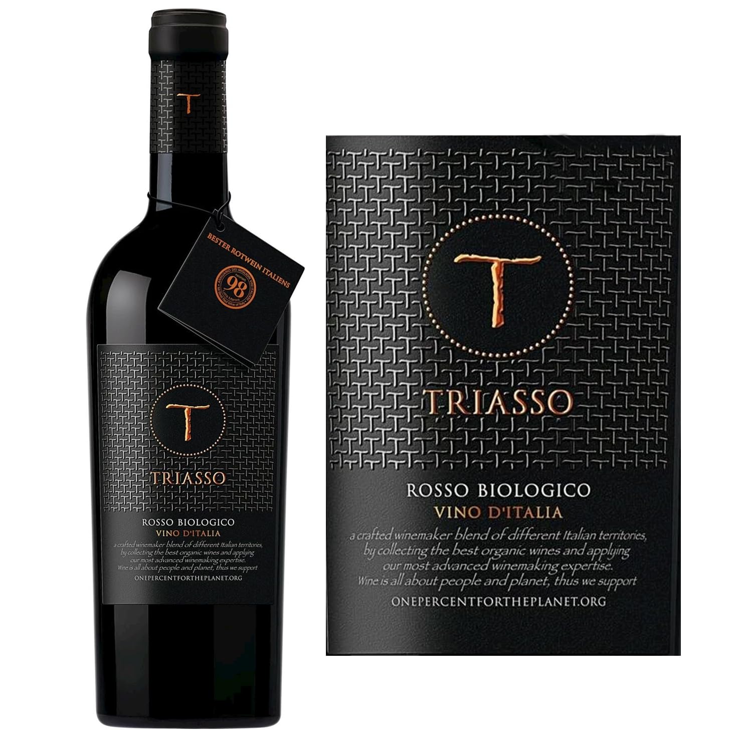 Amazon.co.jp: トリアッソ ロッソ ビオロジコ 2024 Triasso Rosso
