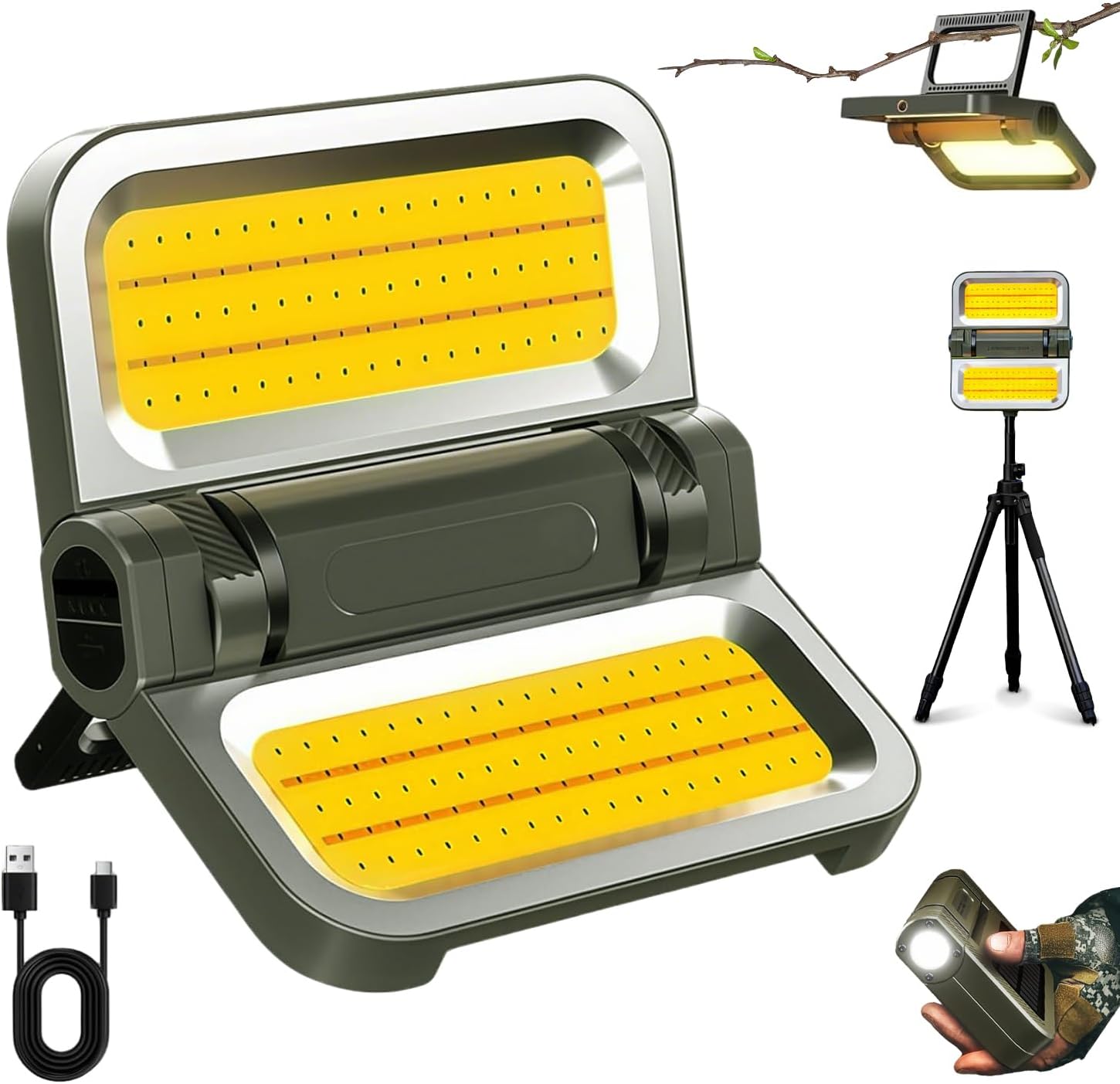 【5/20まで40％OFF】【暗闇を一瞬で照らす、超高輝度ランタン！】LED ランタン キャンプライト 懐中電灯兼用【超高輝度 2000ルーメン 実用点灯7-112時間【3,990円 → 2,354円】 配送料別