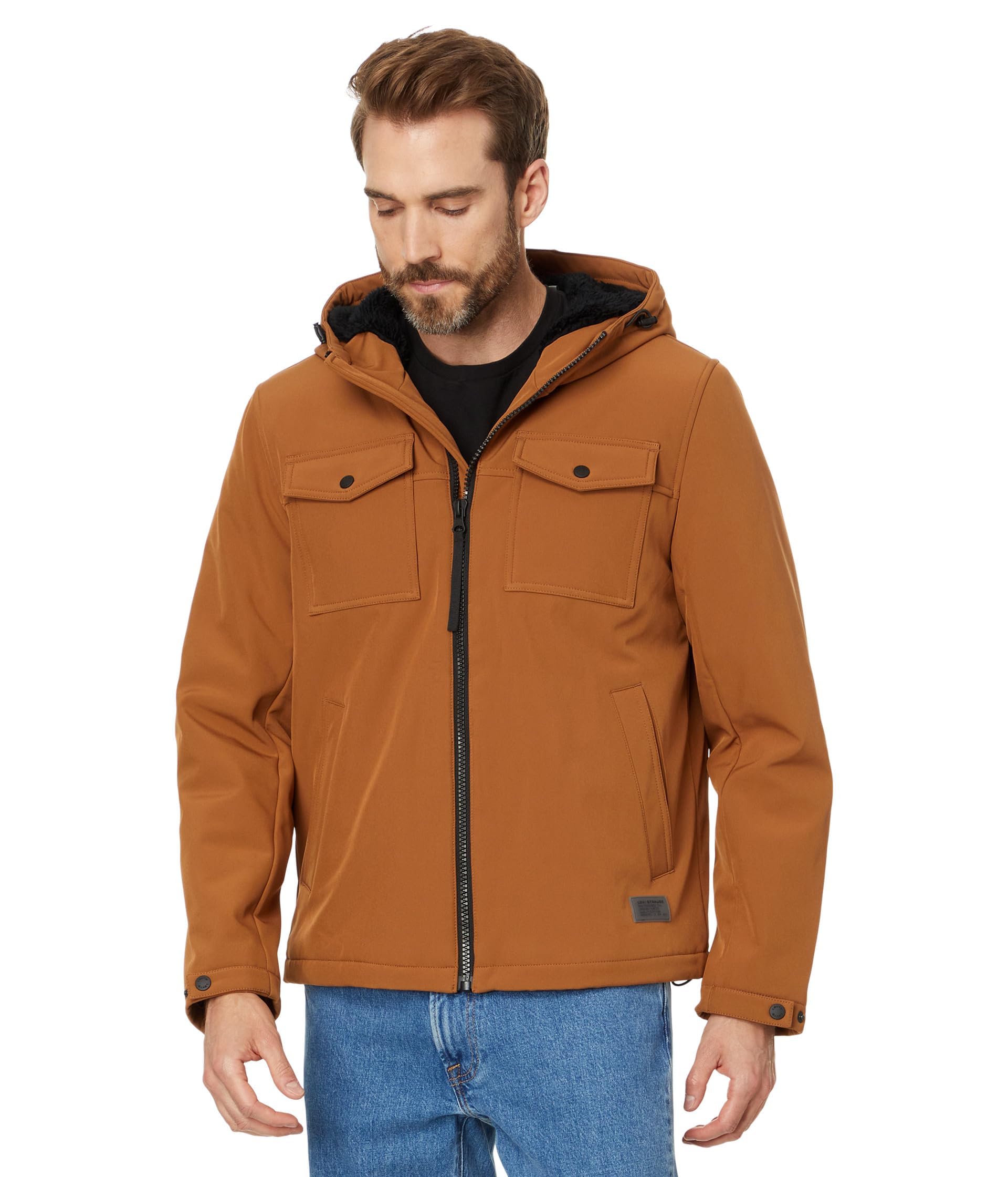 Levi's Soft Shell Two Pocket Hooded Trucker Jacket Veste isolante Homme