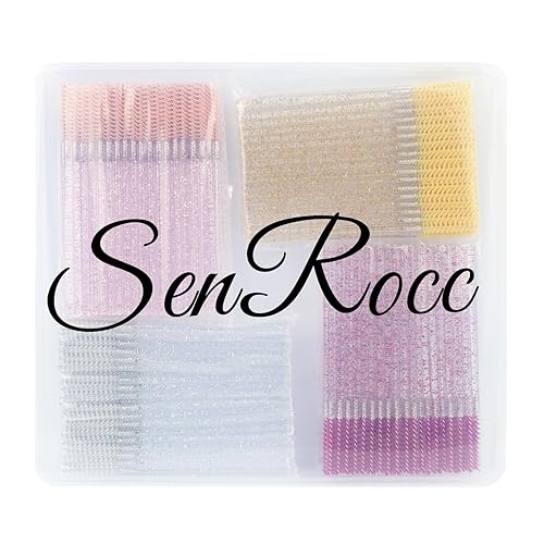 Miniatura 6 de 200 varitas de rímel delgadas, mini brochas, cepillos desechables de cristal para pestañas, varillas de rímel finas, micro cepillo, suministros de