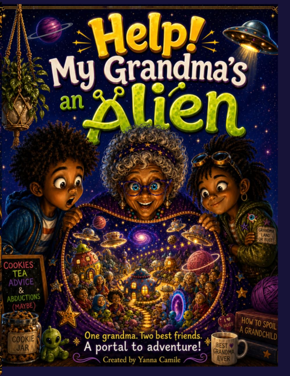 Help! My Grandma’s an Alien: One Grandma. Two Best Friends. One Portal to Adventure