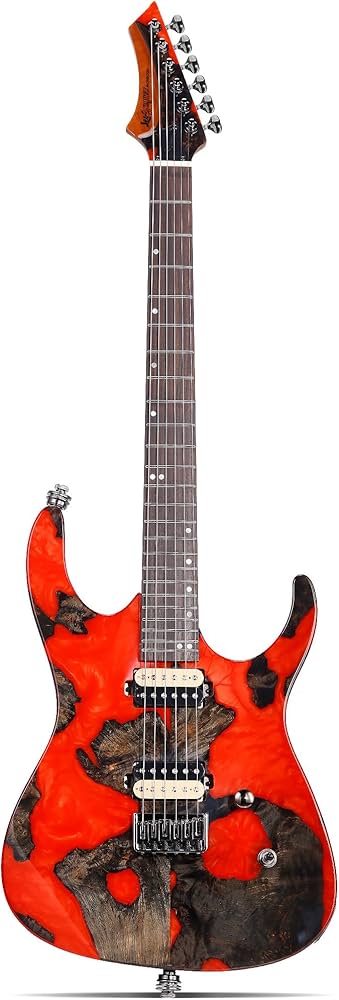 Amazon.com: Leo Jaymz Electric Guitar Monsoon Deluxe Series