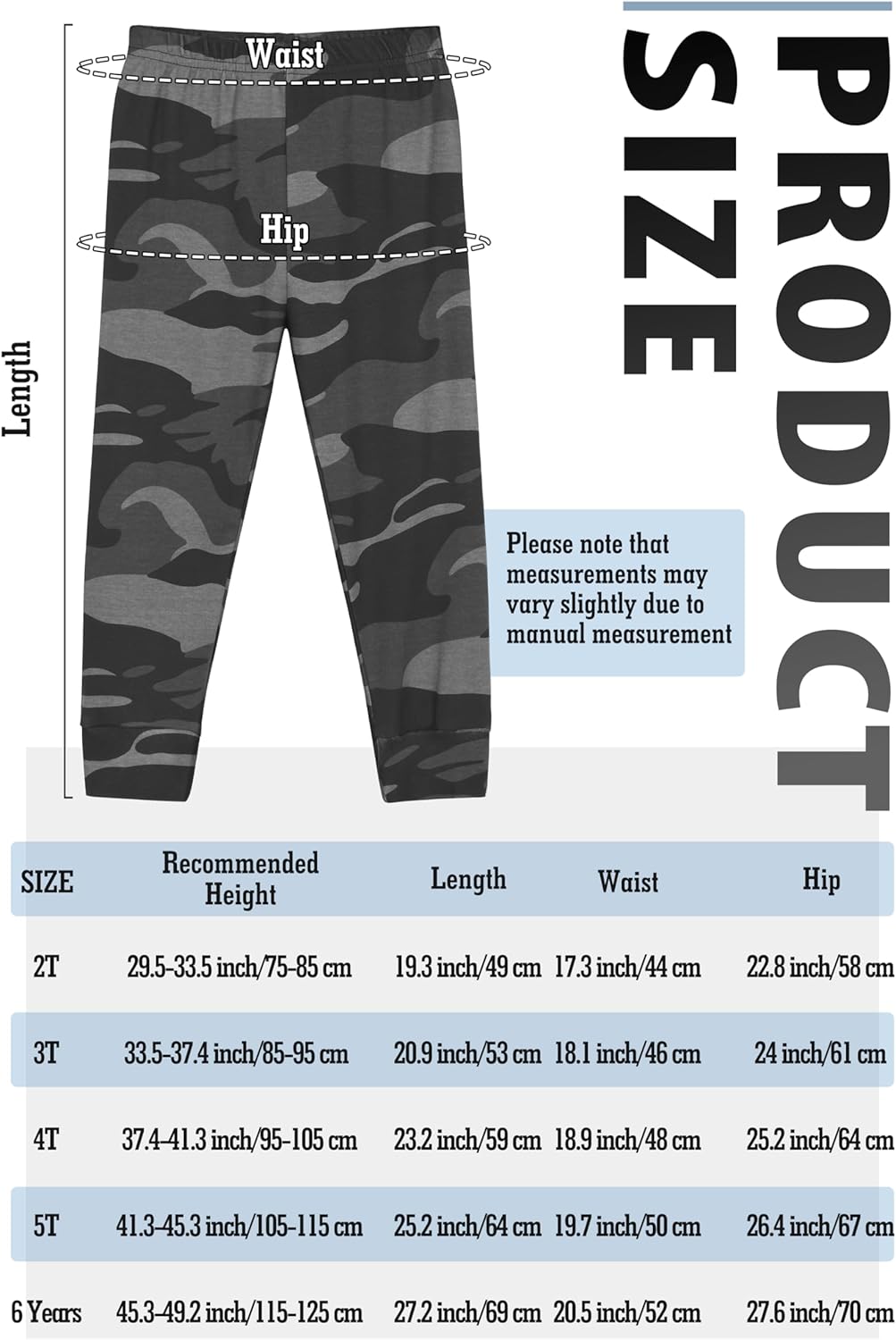 Resinta 4 Packs Toddler and Boys 100% Cotton Pants Kids Sport Pull on Jogger Pants 2T-6Year - Image 4