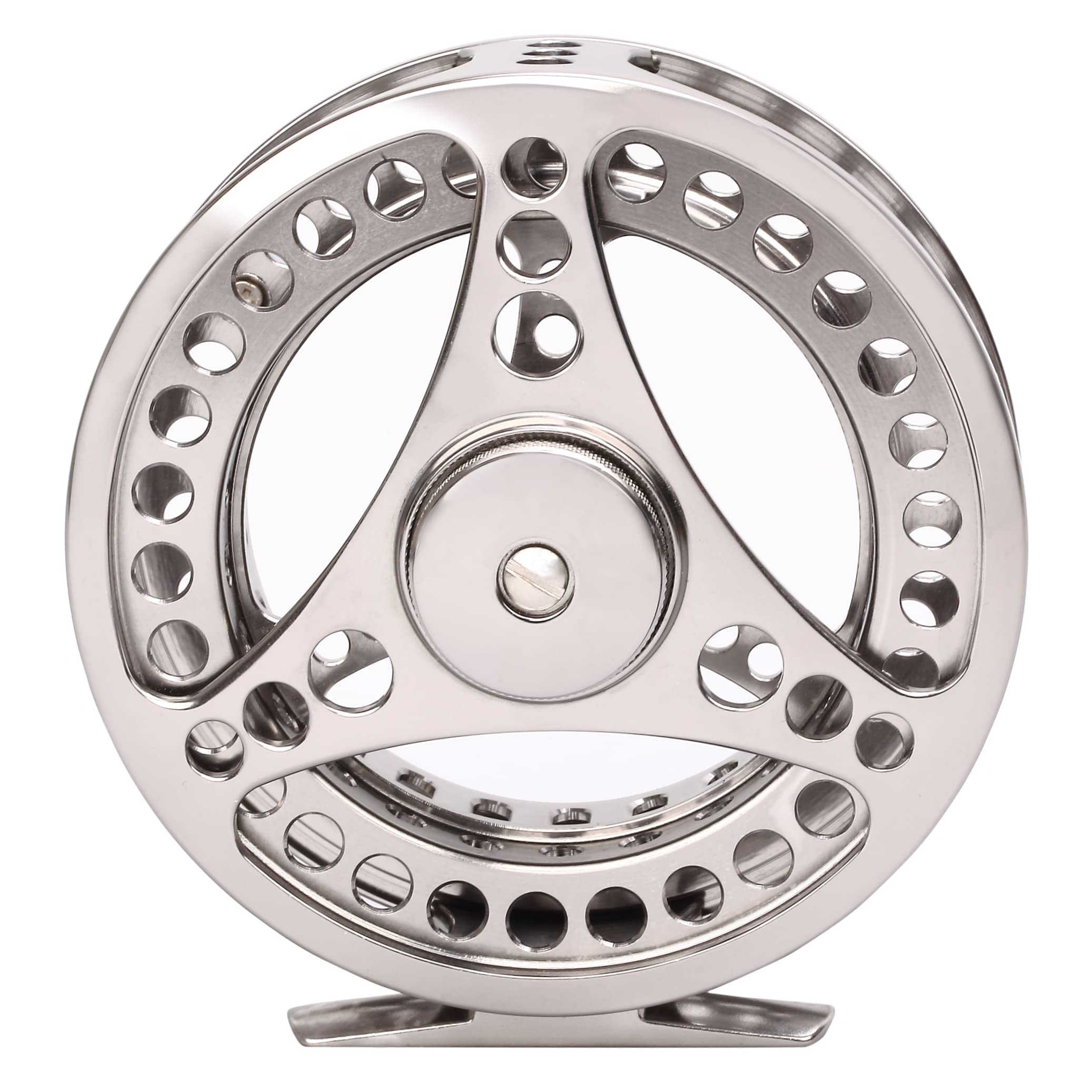 CHANNELMAYCNC Machined Aluminum Fly Fishing Reel 3/4 5/6 7/8 9/10 Large Arbor Disc Drag Left Right Handed