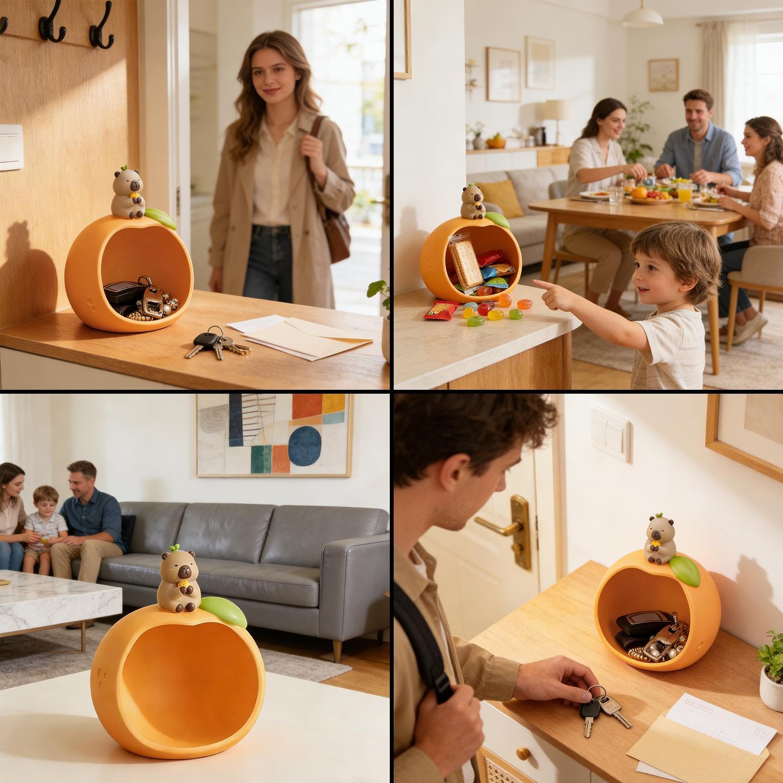 Para ranuras Lindo Capybara Relojes