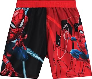 Marvel Boys Spider-Man Avengers Hulk UPF 50 Quick Dry Swim Trunks Shorts | Officially Licensed, Superheros,Lightweight,Sun Protection Fabric, Mesh Lining, Great for Beach, Pool & Summer Water Play