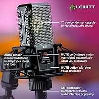 Vista 8 de Lewitt Micrófono de condensador RAY XLR con auto