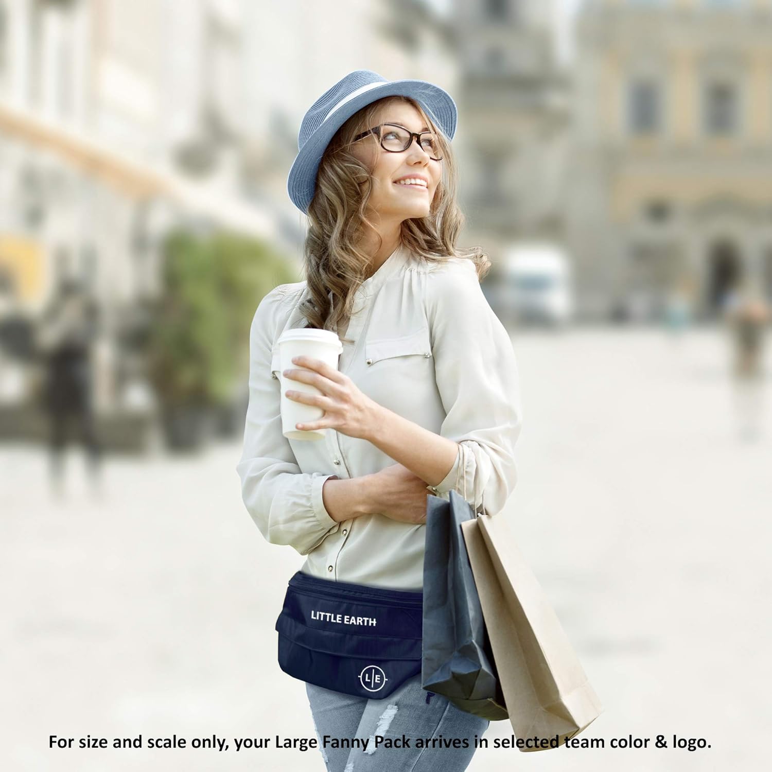 Littlearth ユニ 大人用 NCAA オクラホマ・スーナーズ ラージ ファニーパック チームカラー ワンサイズ