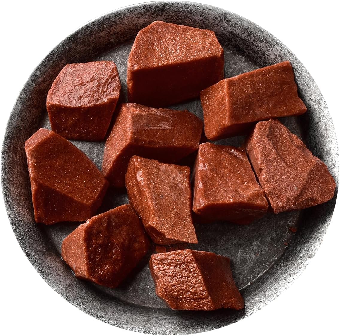 WHZHDMA Bulk Natural Crystal Rough Stone Synthetic Red Gold Sand Ore Specimen Crystal Rough Stone Crushed Stone Demagnetized Stone Crystal Ornaments Rocks Stones and Crystals