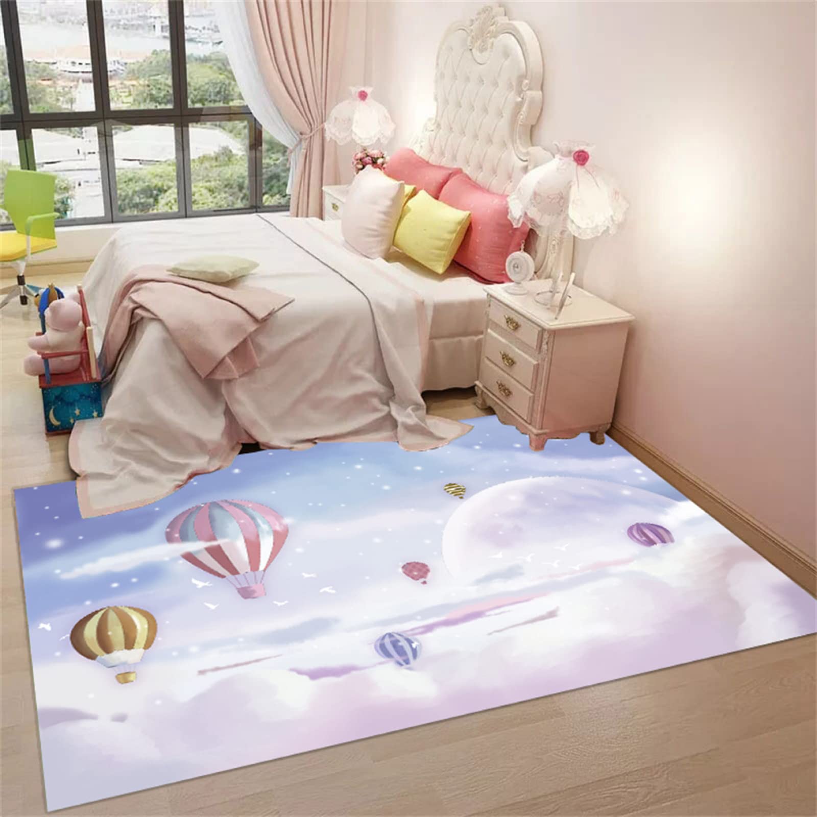 Tapis antidérapant pour sécuriser le sol de la chambre enfant 70x140