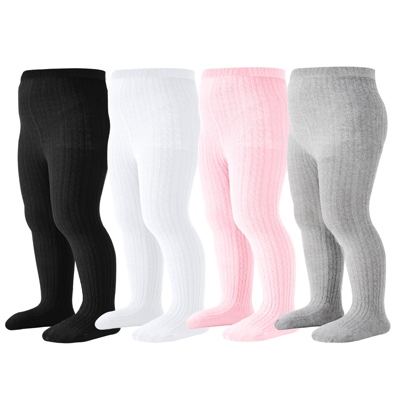 Baby Tights Toddler Girls Cable Knit Cotton Leggings Stockings Pantyhose