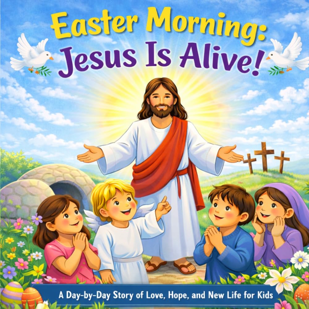 The Easter Story for Kids: Jesus Is Alive!: A Day-by-Day Bible Story of Love, Hope, and New Life