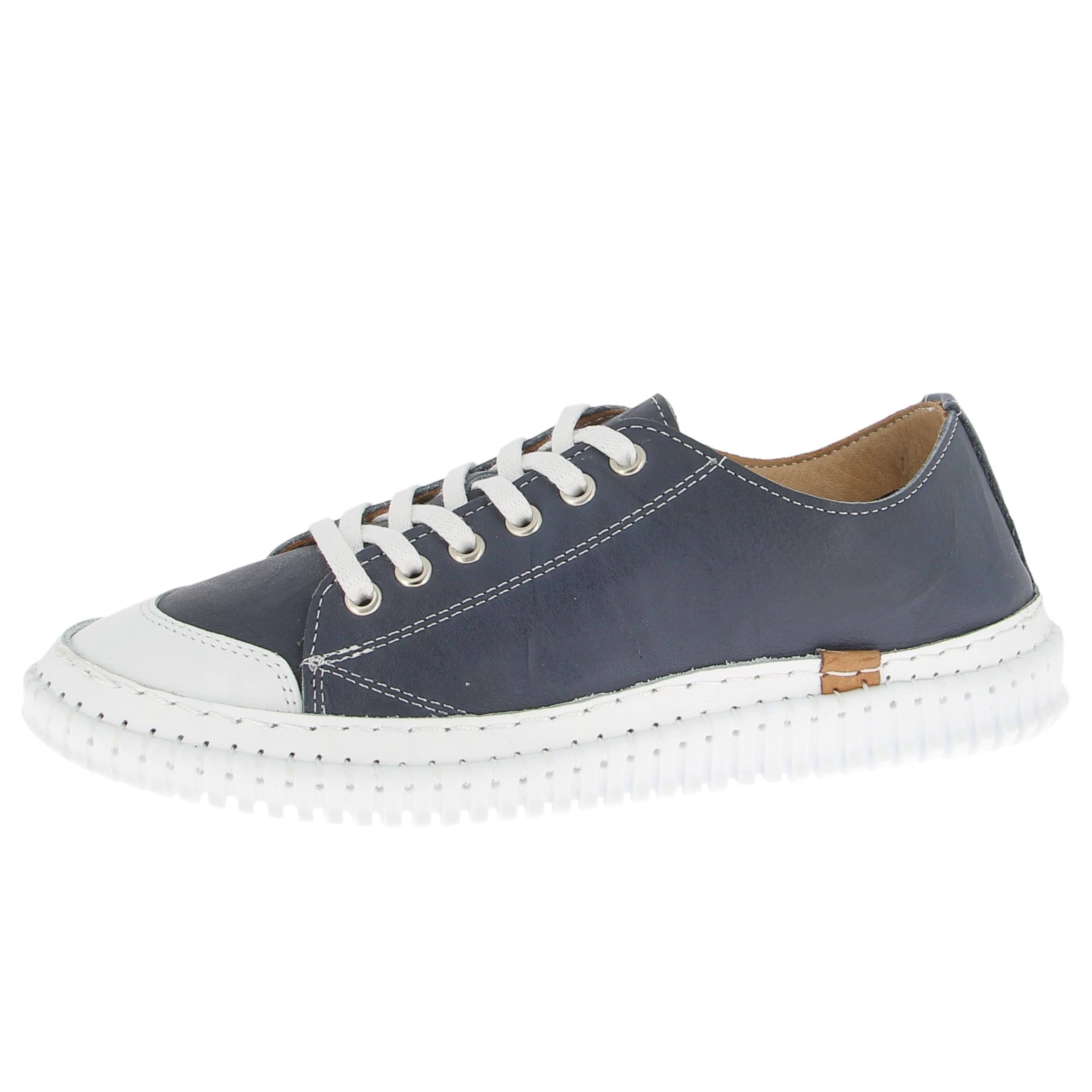 Andrea Conti Women's Low Top Trainers, D Blue, 6 UK