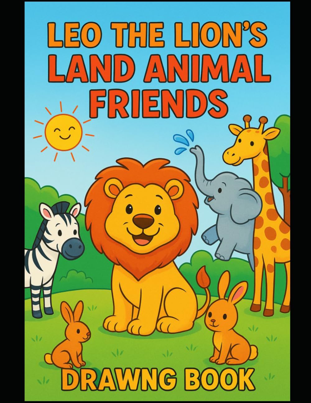 Leo the Lion’s Land Animal Friends: A Fun Jungle Animal Coloring & Drawing Adventure for Kids Ages 3–8