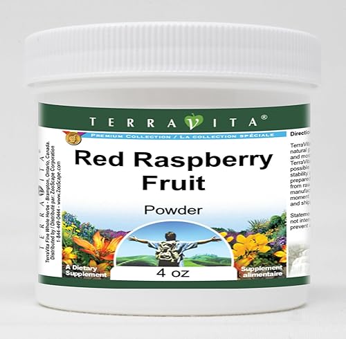 TerraVita Polvo de fruta de frambuesa roja (4 oz, ZIN 420568)