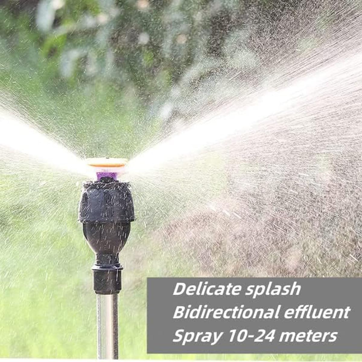 Rotating Tripod Sprinkler, Rotating Tripod Sprinkler 360, 360 Degree Rotating Tripod Sprinkler Large Coverage, Rotating Tripod Sprinkler for Lawn Garden Yard