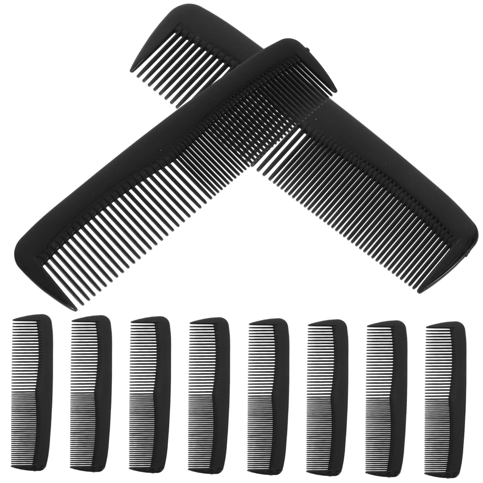 FOMIYES 4 Set Di Pettini Da Barbiere Per Lo Styling Dei Strumento Per Tagliare I A Denti Per Parrucchiere E Per Uso Domestico 50 Pezzi * 4