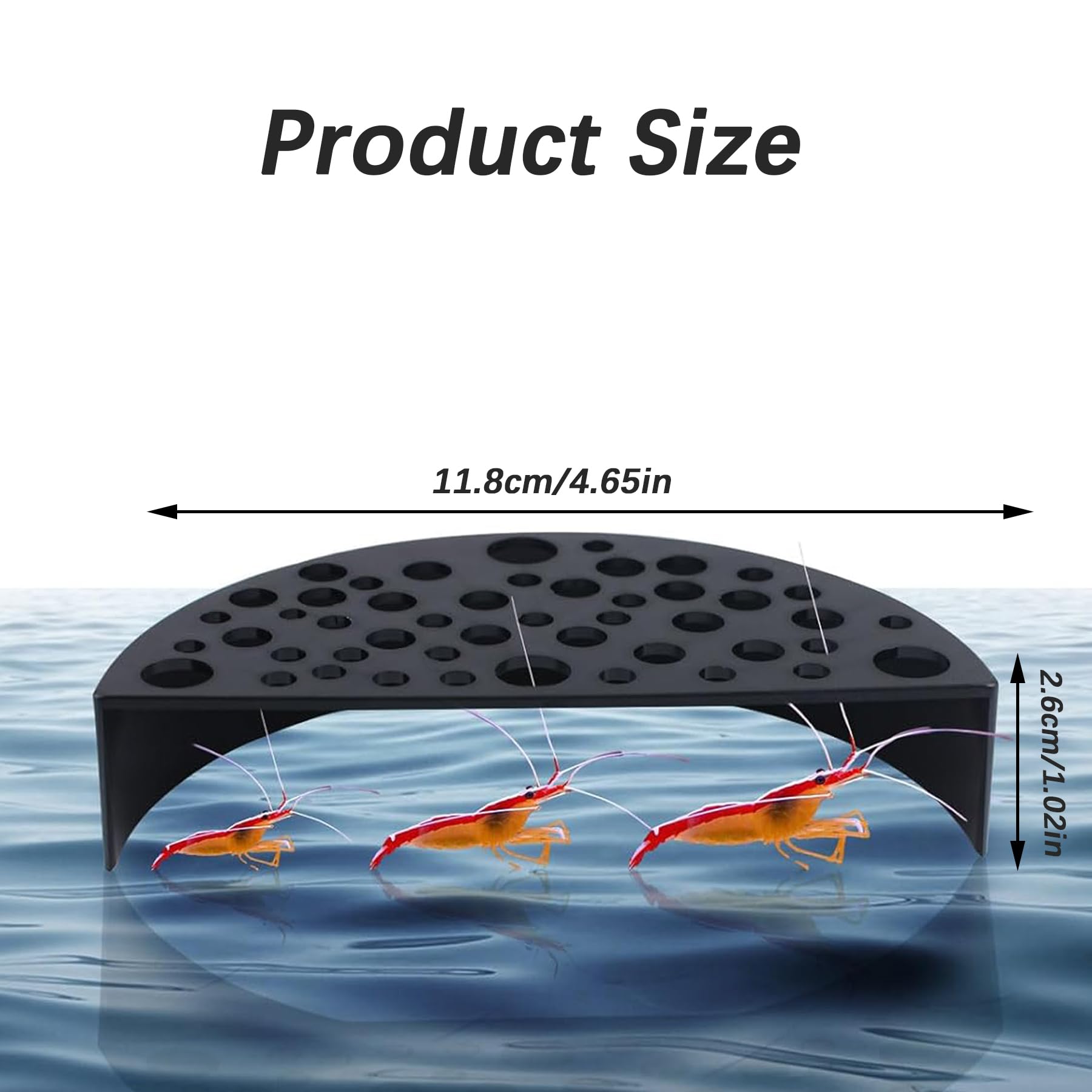 LZZEM 2Pcs Shrimp Hides for Aquarium Plastic Shrimp Breeding Shelter Reusable Cave Fish Tank Hiding Decorations for Fish Tank Fish Pond Shrimp Pond Breeding Pond - Image 2