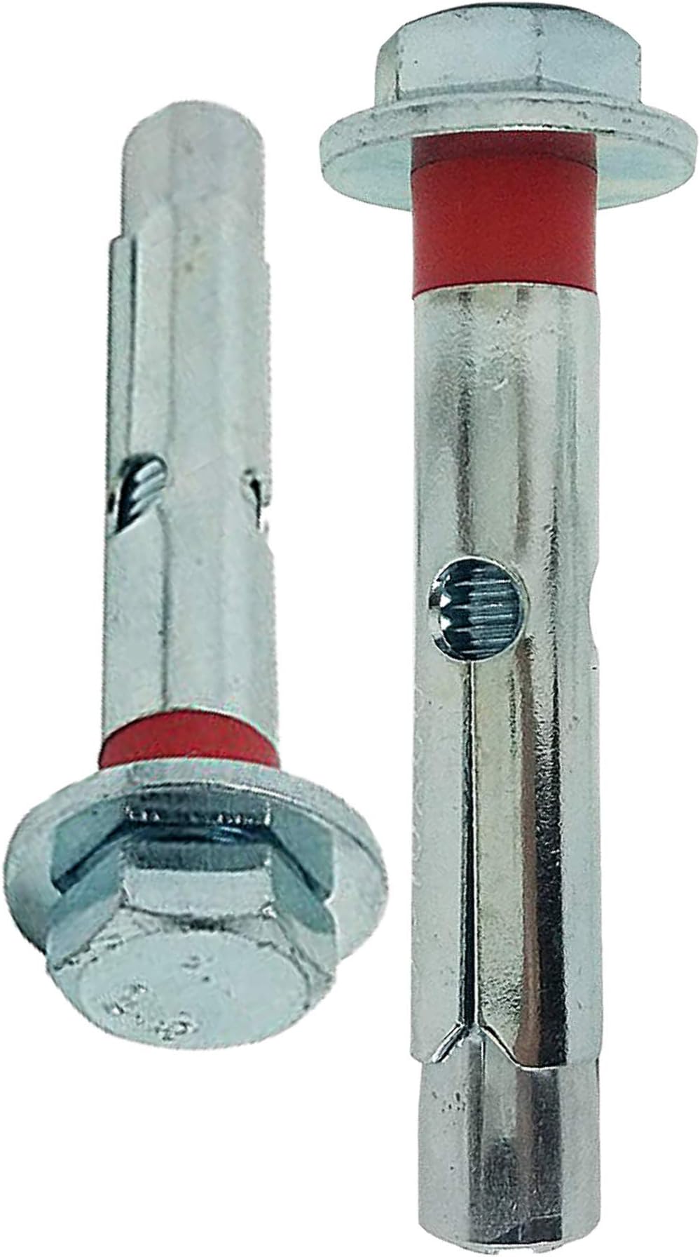 DOJA Barcelona Expansion Anchors Concrete Expansion Anchor Bolts - Pack 20 - M6-8 - Heavy Duty for Concrete Walls and Metal Sheets, Expansion Screws Fixing Bolts Hex Anchor Bolts