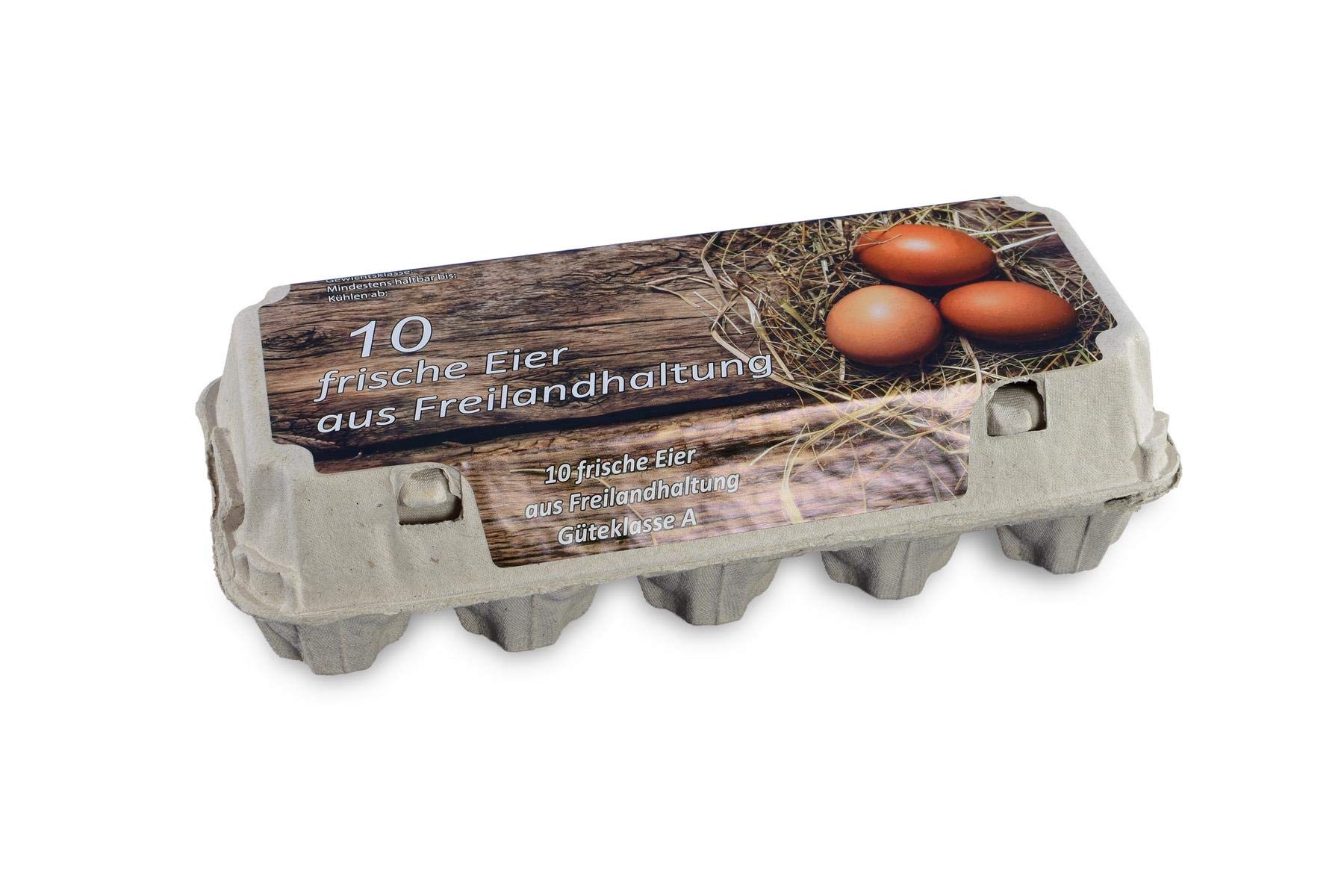 Funny 10er Eierkarton Freilandhaltung 154 Stück