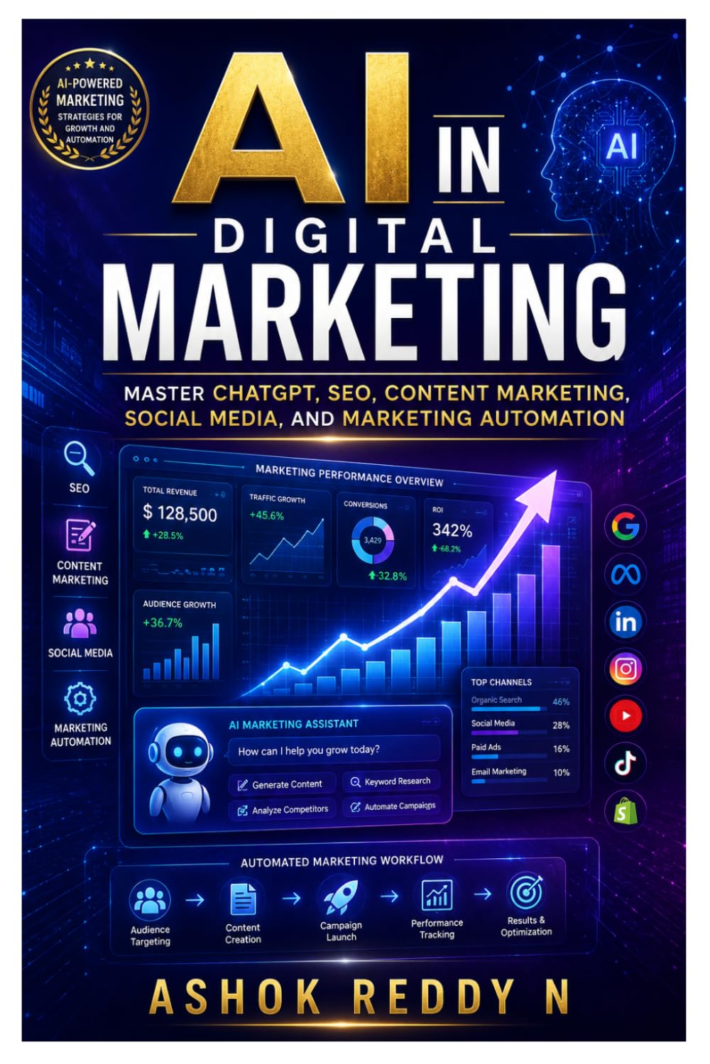 AI in Digital Marketing: Master ChatGPT, SEO, Content Marketing, Social Media, and Marketing Automation