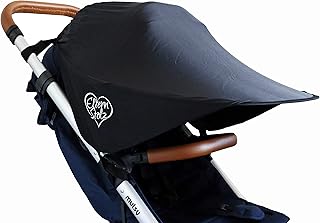 La sombrilla universal para cochecito con protección UV se ajusta a z.b. en babyzen yoyo mutsy nexo sombrilla parasol protector solar bebé