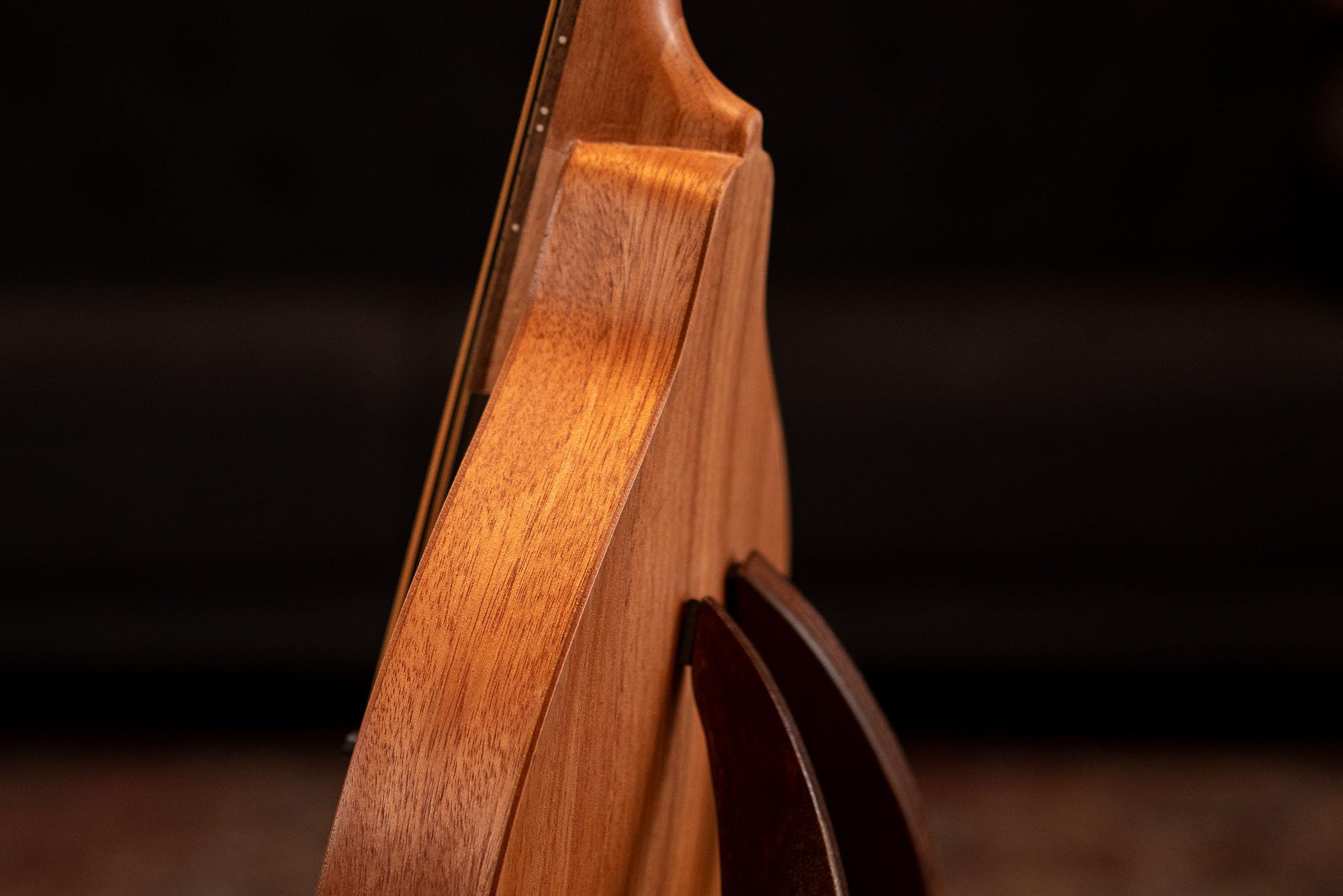 Ortega A-Style Series Mandoline - Mogano Naturale (Poro Aperto) (RMA5NA)