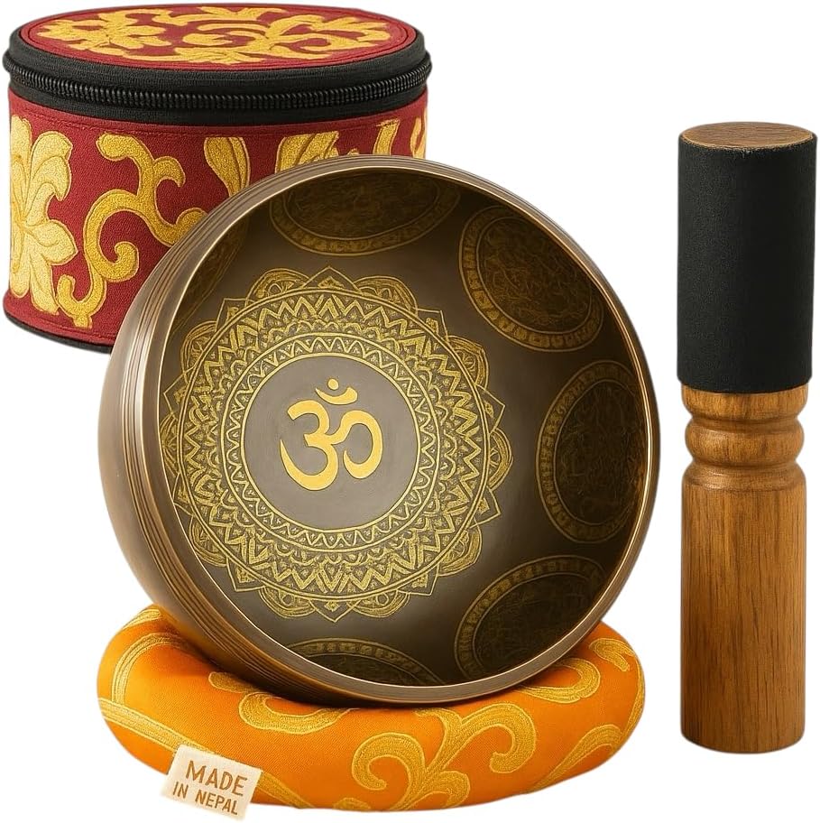 Amazon.com: Wonders Ladies Tibetan Singing Bowl Set – Handcrafted in ...