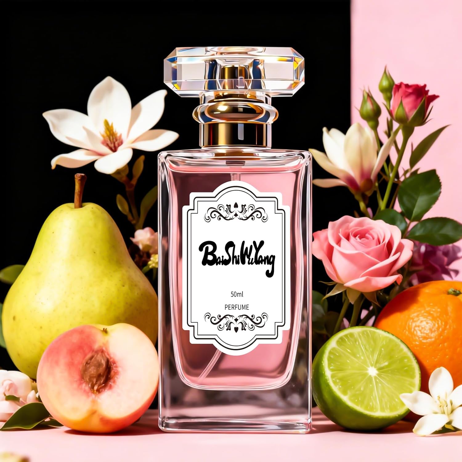 Perfumes for Women - Floral Fruity Eau De Parfum with Pear, Jasmine & Vanilla | Long Lasting Fragrances & Body Spray for Women | Day to Night Scent, 50ml / 1.69 Oz - Image 4