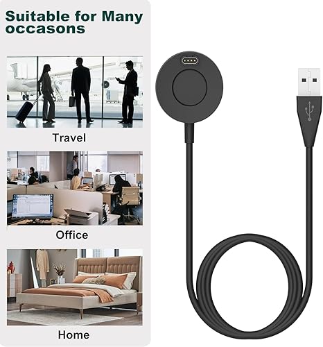 Miniatura 7 de Soporte de carga compatible con Garmin Tactix 8Tactix 7Tactix CharlieTactix Delta, estación de carga para estación de carga con cable USB de 3.3 ft