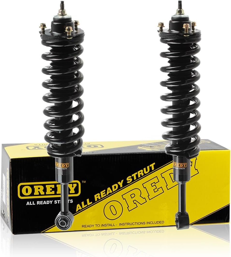 OREDY Front Strut Assembly W/Coil Spring Struts Kit