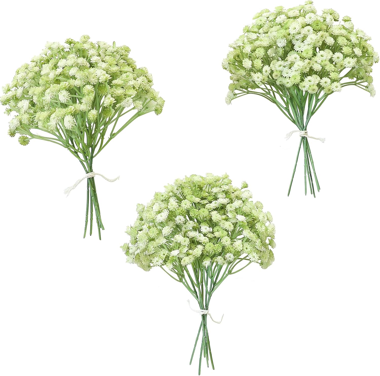 Floroom 18pcs Artificial Babys Breath Gypsophila Greenery