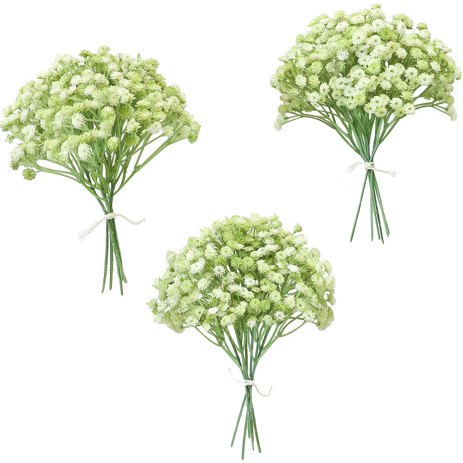 Floroom 18 Pcs Artificial Baby's Breath Greenery Sprays