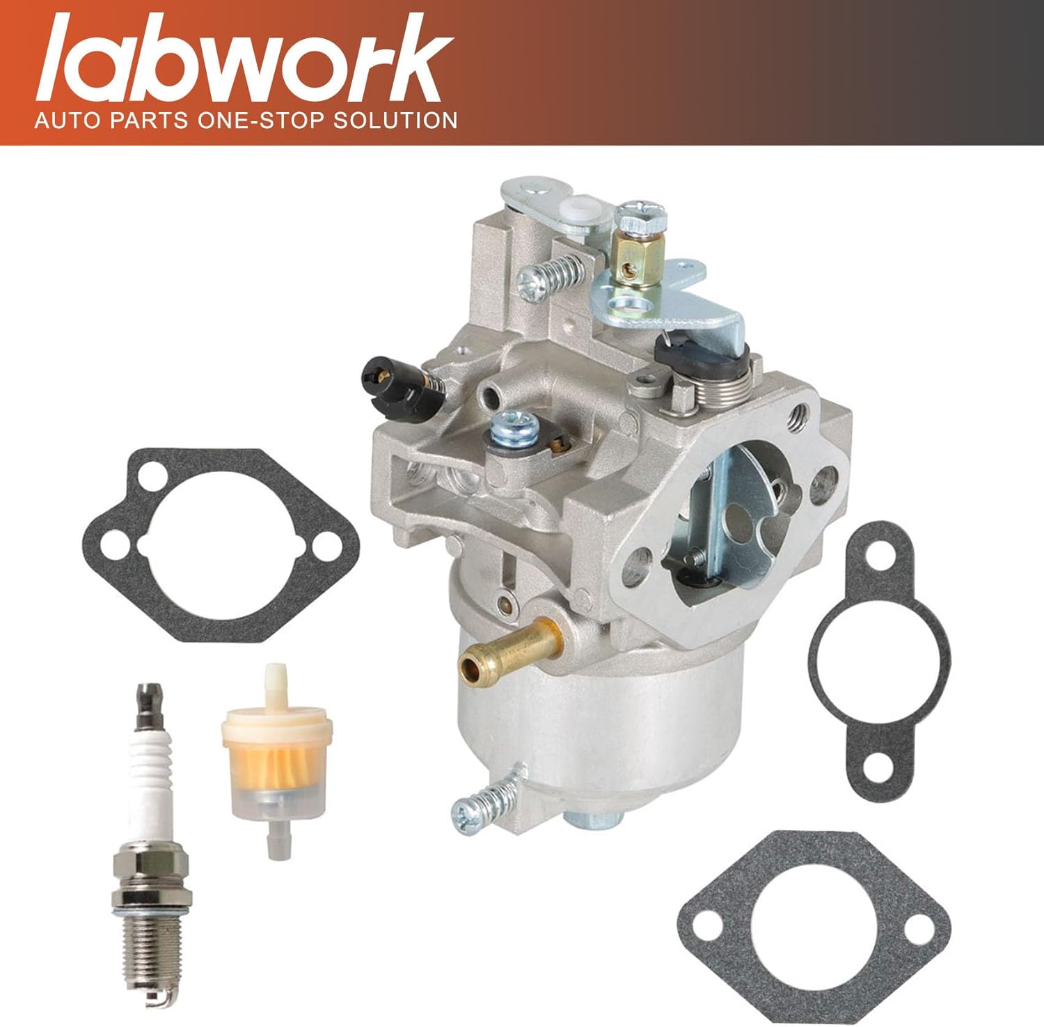 labwork Carburetor Carb Kit Replacement for Kawasaki Mule 500 520 550 KAF300 KAF300A KAF300B KAF300C KAF300D