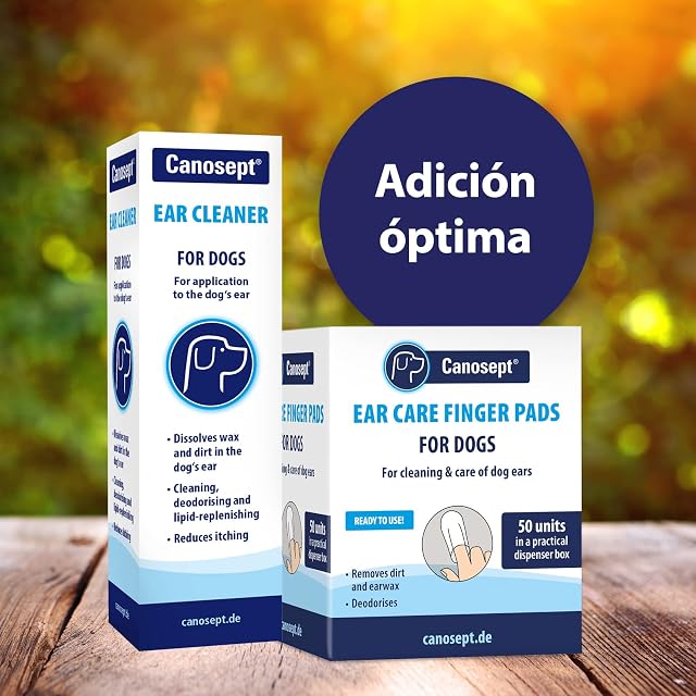 Foto 6 de 6 de Canosept Limpiador Oidos Perros 125ml - Spray antiséptico para perros