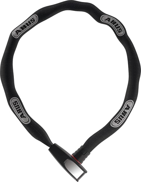 ABUS Lucchetto a catena Steel-O-Chain 8807K - Lucchetto flessibile per bicicletta in acciaio temprato - Livello di sicurezza 8